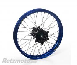 Roue avant compl�te HAAN WHEELS 21x1,60 jante bleu/moyeu noir Yamaha