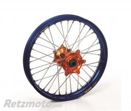 Roue arri�re compl�te HAAN WHEELS 14x1,60 jante bleu/moyeu or Yamaha YZ65