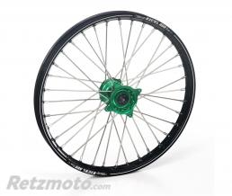 Roue avant compl�te HAAN WHEELS 16x3,50 jante noir/moyeu vert Kawasaki KX450