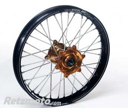 Roue arri�re compl�te HAAN WHEELS 19X2.15 jante noire/moyeu magn�sium Kawasaki KX250