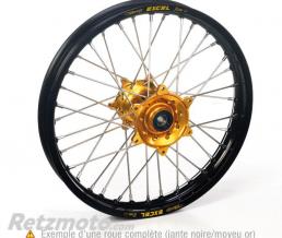 HAAN WHEELS ROUE AVANT CR 95-07 CRF 95-10 21x1,60x36T, JANTE NOIRE MOYEU OR