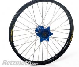 Roue avant compl�te HAAN WHEELS 21X1.60 jante noir/moyeu bleu Husqvarna