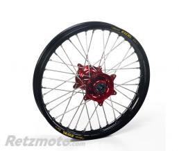 Roue arri�re compl�te HAAN WHEELS 14X1.60 jante noir/moyeu rouge Honda CRF150R