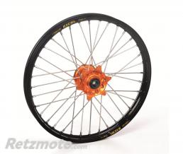 Roue avant compl�te HAAN WHEELS 21X1.60 jante noir/moyeu orange KTM