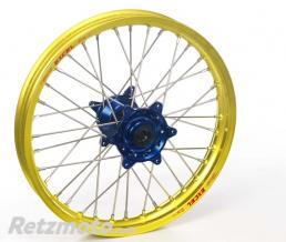 Roue avant Haan Wheels 21 X 1,60 X 36T jante or/moyeu bleu KTM/Husqvarna
