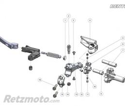 Kit protection caoutchouc RENTHAL noir levier d'embrayage Intelli-Lever Gen2