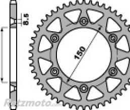 Couronne acier PBR 42 dents cha�ne 520 YAMAHA WR250R