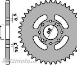 Couronne acier PBR 38 dents cha�ne 520 Kawasaki KLX110