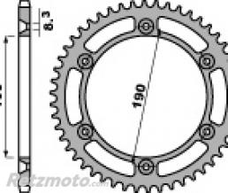 Couronne acier PBR 48 dents cha�ne 520 KTM 125 MX