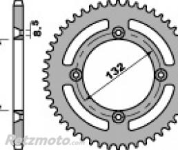 Couronne acier PBR 49 dents cha�ne 428 KTM SX85