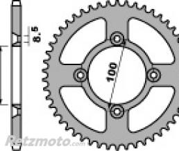 Couronne acier PBR 46 dents cha�ne 420 Honda CRF80F
