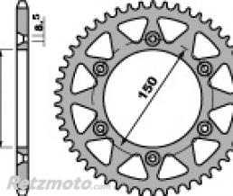 Couronne acier PBR 50 dents cha�ne 520 KTM EXC125