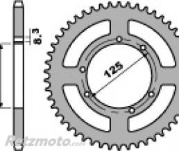 Couronne acier PBR 50 dents cha�ne 428 YAMAHA XT125R