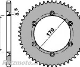 Couronne acier PBR 47 dents cha�ne 525 Suzuki DR800S