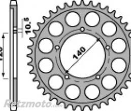 PBR Couronne acier PBR 45 dents cha�ne 530 Suzuki GSF1200 BANDIT