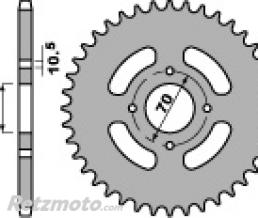 Couronne acier PBR 42 dents cha�ne 428 HONDA CBR125R