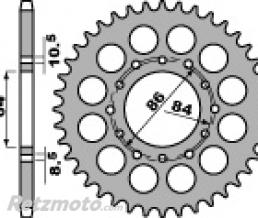 Couronne acier PBR 41 dents cha�ne 525 Suzuki GT250K,L,M
