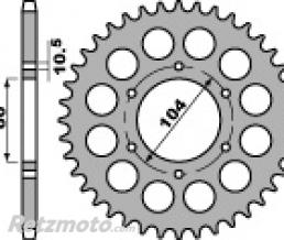 PBR Couronne acier PBR 44 dents cha�ne 530 Kawasaki ZXR750