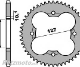 Couronne acier PBR 37 dents cha�ne 520 500 PREDATOR E 2X4