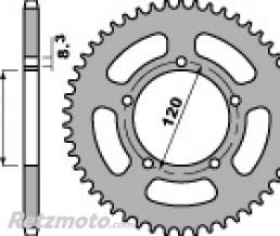 Couronne acier PBR 47 dents cha�ne 420 Aprilia TUONO 50