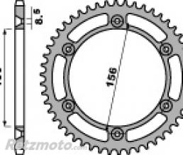 Couronne acier PBR 43 dents cha�ne 525 Suzuki XF650V FREEWIND