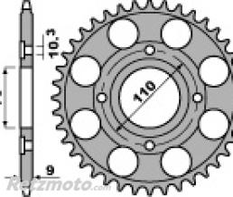 Couronne acier PBR 35 dents cha�ne 520 Honda CBX250RSE