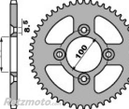 Couronne acier PBR 38 dents chaine 428 Honda CRF100F