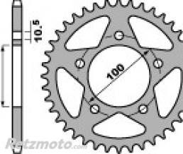 Couronne alu PBR 41 dents chaine 520 roue Marchesini