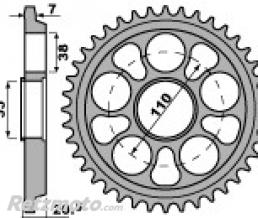Couronne alu PBR 39 dents chaine 525 Ducati Monster 796