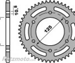Couronne alu PBR 50 dents chaine 520 Triumph Daytona 675