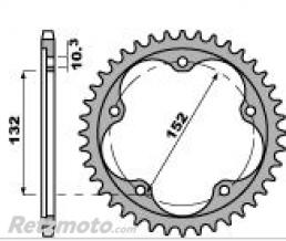 Couronne PBR 43 dents aluminium type 4464 pas 520 MV Agusta F3