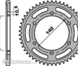 Couronne PBR 45 dents acier standard pas 525 type 4427 Aprilia ETV1000 Caponord