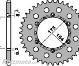 Couronne PBR 47 dents acier standard pas 520 type 856
