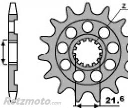 Pignon 13 dents PBR cha�ne 520 Kawasaki KX450F