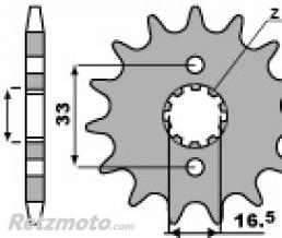 PBR Pignon 13 dents PBR cha�ne 520 KAWASAKI KX250F