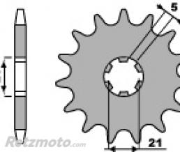 Pignon 13 dents PBR cha�ne 520 KAWASAKI KDX200