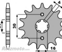 Pignon 12 dents PBR chaine 520 Cagiva WMX 125GP