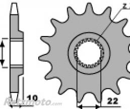 Pignon 15 dents PBR cha�ne 520 Aprilia 125 TUAREG