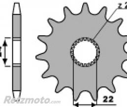 Pignon 13 dents PBR cha�ne 520 Aprilia 125 RS REPLICA