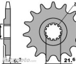 Pignon 16 dents PBR cha�ne 525 KAWASAKI ZX-9R