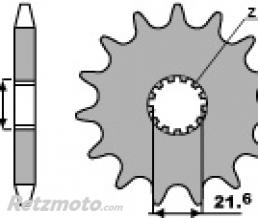 Pignon 13 dents PBR cha�ne 630 Kawasaki Z650F