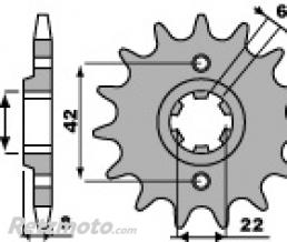 Pignon 15 dents PBR cha�ne 520 Honda XL500 PROLINK