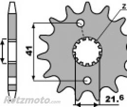 Pignon 14 dents PBR cha�ne 520 Aprilia 250 RS