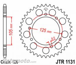 Kit chaine JT 13x53 Rieju MRT 50 SM