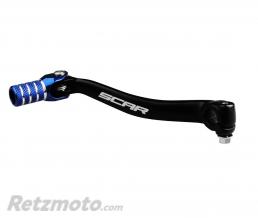 S�lecteur de vitesse SCAR noir/embout bleu Yamaha YZ450F