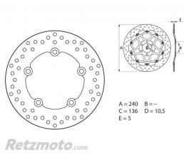 Disque de frein BREMBO Oro fixe