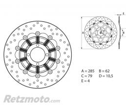 Disque de frein BREMBO Oro flottant