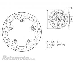 Disque de frein BREMBO Oro fixe