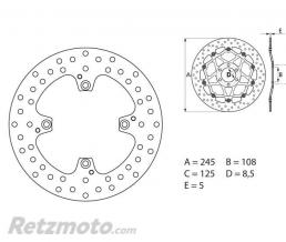 BREMBO Disque de frein BREMBO Oro fixe