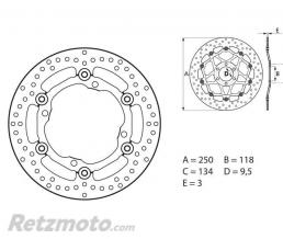 Disque de frein BREMBO Oro rond flottant